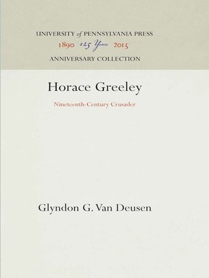 cover image of Horace Greeley